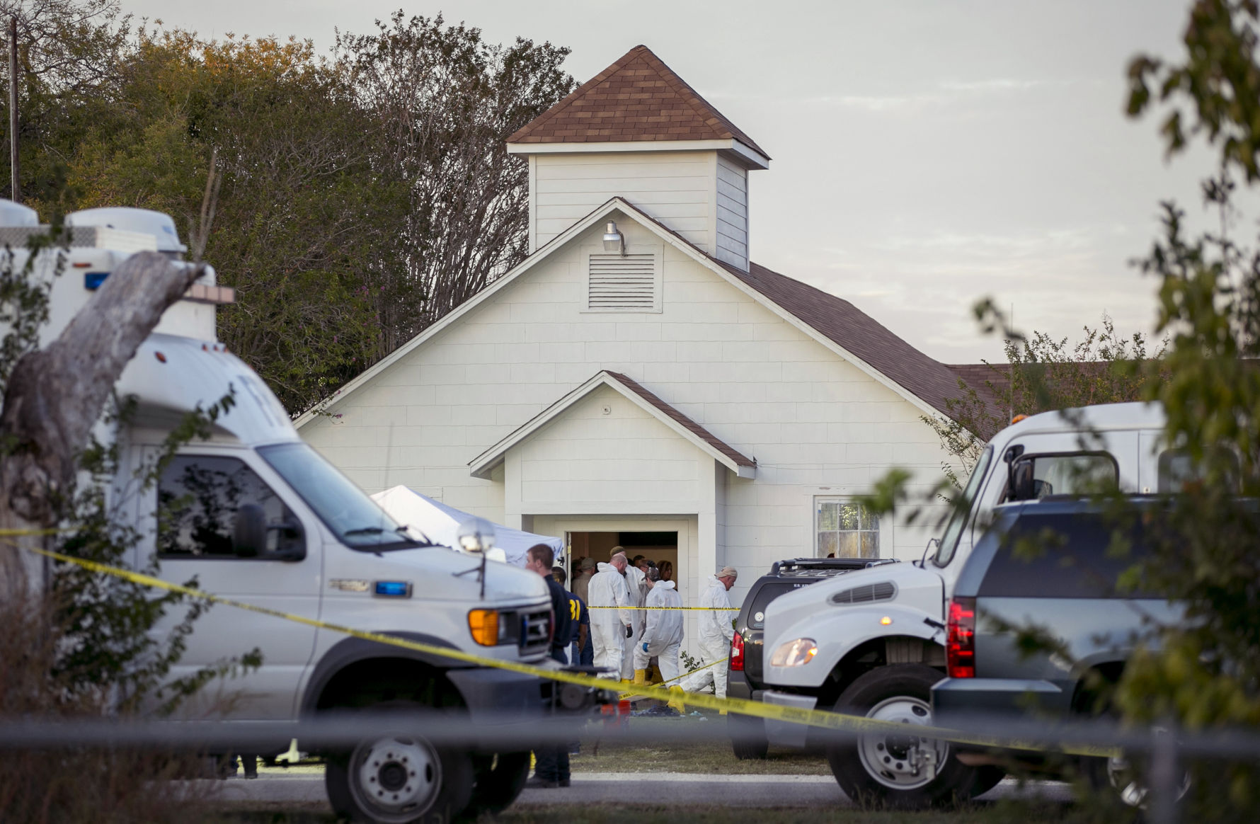 APTOPIX Church Shooting Texas